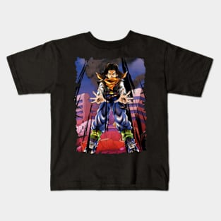 ANDROID 17 MERCH VTG Kids T-Shirt